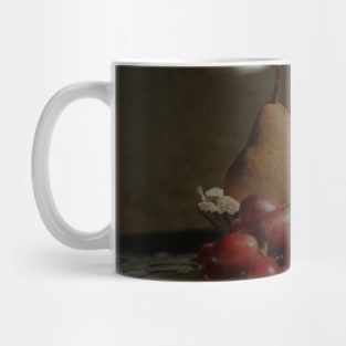 Bosc Pear and Grapes - Old World Stills Series Mug